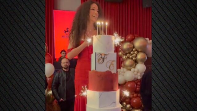 Ελένη Φουρέιρα: Το πάρτι «έκπληξη» για τα γενέθλιά της, δείτε βίντεο