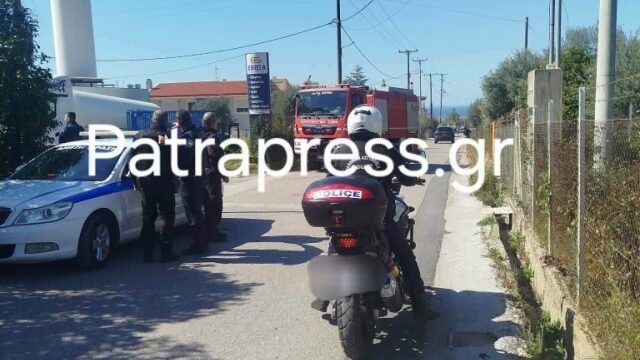 Έκρηξη σε όχημα σε εργοστάσιο στην Περιβόλα Πάτρας