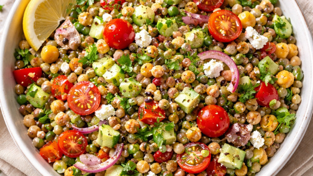 12 χορταστικές σαλάτες με όσπρια για κάθε εποχή