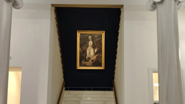 Λίνα Μενδώνη από το Μεσολόγγι: «Σημαντική μέρα για την πόλη και την πατρίδα η έλευση του πίνακα του Ντελακρουά»