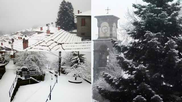 Χιόνια τον Μάρτιο: Δείτε βίντεο από περιοχές της Ελλάδας που ντύθηκαν στα λευκά, το έστρωσε στην Κέρκυρα λόγω έντονης χαλαζόπτωσης