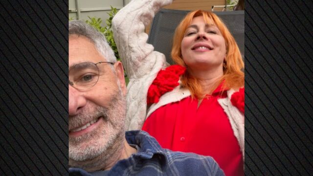 Ο Θοδωρής Αθερίδης πόζαρε με τη Σμαράγδα Καρύδη στο Instagram