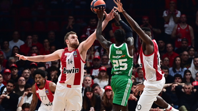 Euroleague: Μόνο στον τελικό της 24ης Μαΐου μπορούν να συναντηθούν Ολυμπιακός και Παναθηναϊκός