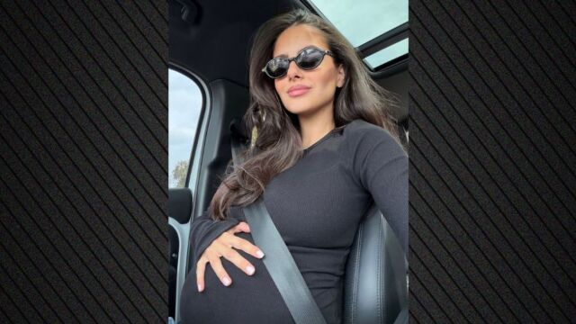 Η Αλεξάνδρα Νίκα φωτογραφίζεται στον έβδομο μήνα της εγκυμοσύνης της