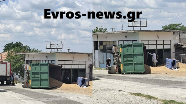 Τραγωδία στην Ορεστιάδα: Νεκρός 63χρονος που «καρφώθηκε» με το φορτηγό του σε κτίριο