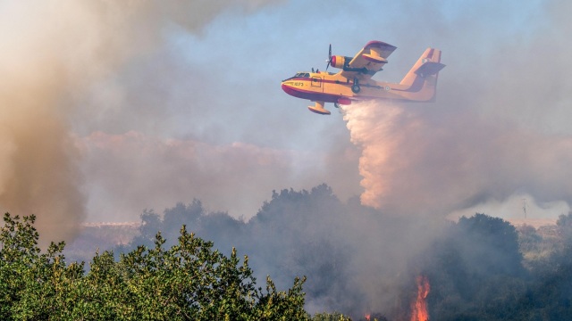 Φωτιά τώρα στο Σαμαράκι Αργολίδας, σηκώθηκαν έξι εναέρια