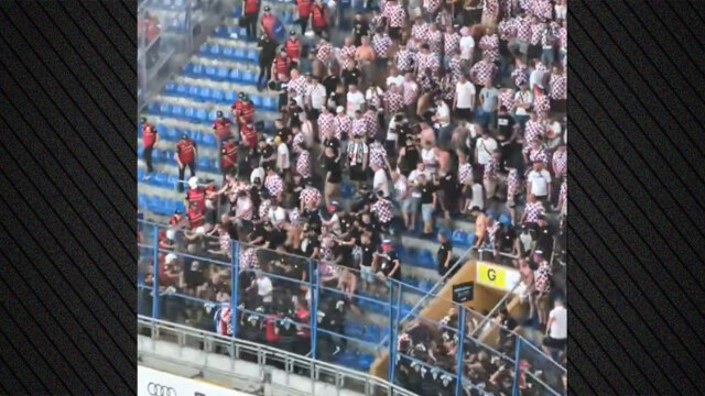 Σοβαρά επεισόδια στην Κωνσταντινούπολη: Οπαδοί της Γκόρνικ Ζάμπρζε συγκρούστηκαν με την αστυνομία, δείτε βίντεο  