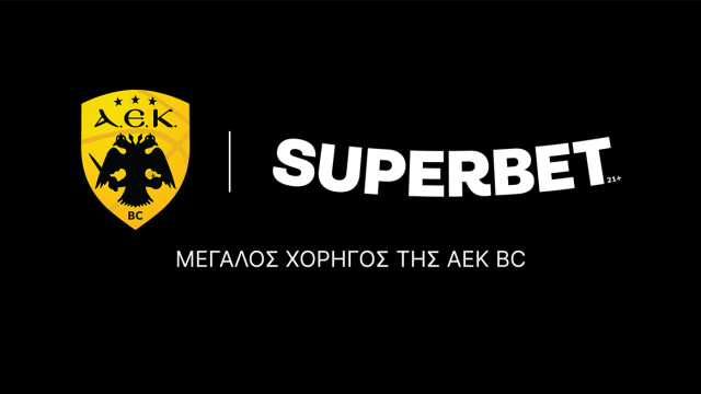AEK BC και Superbet μαζί έως το 2029