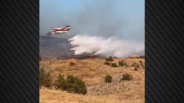 Οριοθετήθηκε η φωτιά στην Κρήνη Φαρσάλων, ήχησε το 112, δείτε βίντεο