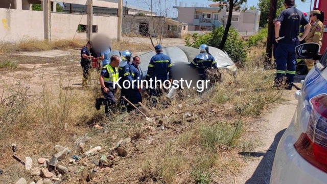 Σοβαρό τροχαίο με τέσσερις τραυματίες στην Κορίνθου - Εξαμιλίων