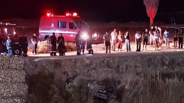 Επιχείρηση για την ανάσυρση αυτοκινήτου από ποτάμι στο Ηράκλειο: Δεν υπάρχουν εγκλωβισμένοι
