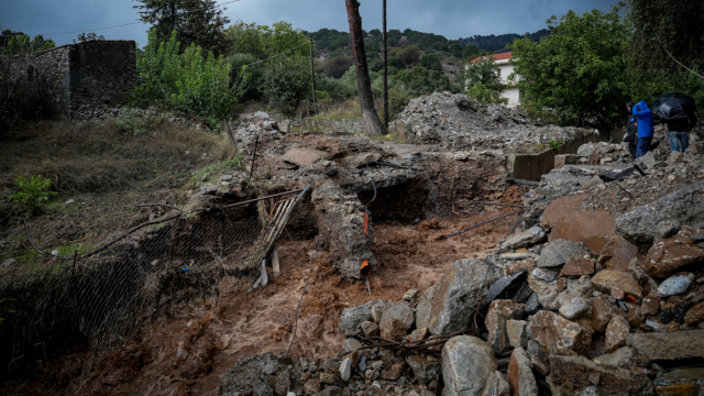 Επανέρχεται σταδιακά η υδροδότηση στα χωριά του Μυλοποτάμου που επλήγησαν από την κακοκαιρία