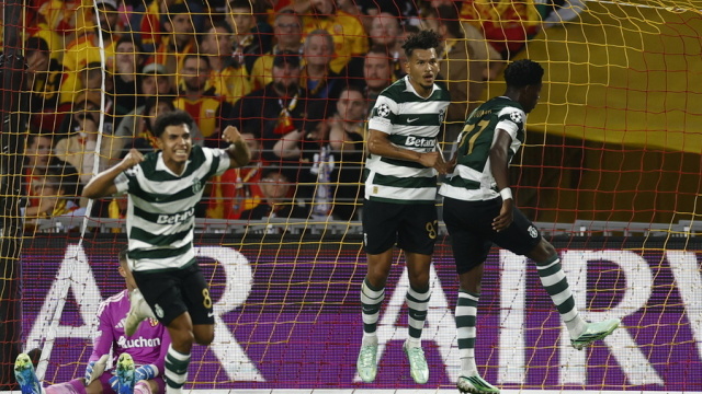 Champions League: Η Σπόρτινγκ 2-0 την Λανς στη Γαλλία, η Σαμπάχ 2-0 τη Σλάγια Πράγας, δείτε τα γκολ