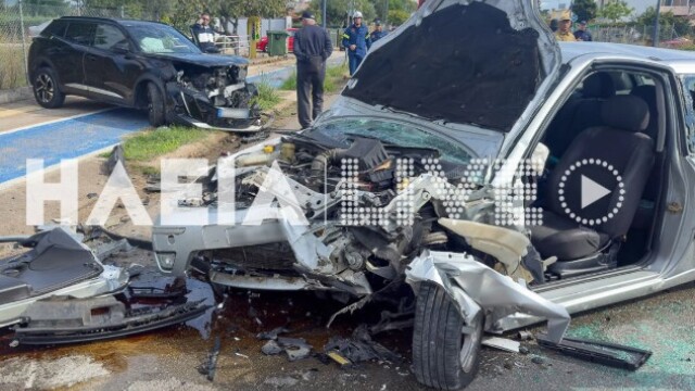 Τραγωδία στον Πύργο: Μία νεκρή και δύο σοβαρά τραυματίες έπειτα από μετωπική σύγκρουση ΙΧ, δείτε φωτογραφίες