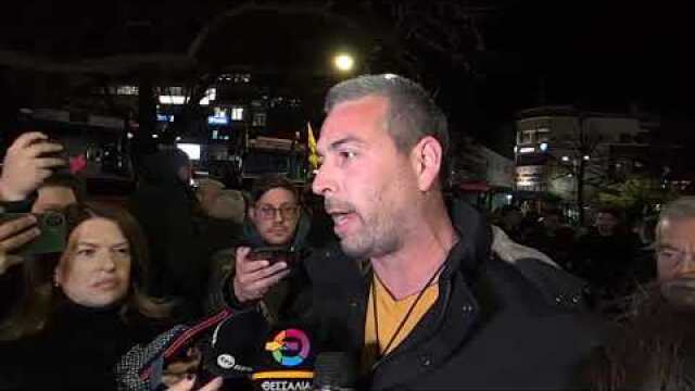 Αγρότης στο συλλαλητήριο