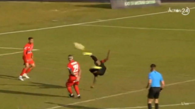 Το απίθανο γκολ του Σεμπά στο παιχνίδι της Μαρκό με τα Χανιά, βίντεο 