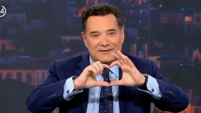 Ο Γεωργιάδης έκανε καρδούλα στη γυναίκα που «είπε την αλήθεια και κατέστρεψε την προπαγάνδα της αριστεράς»