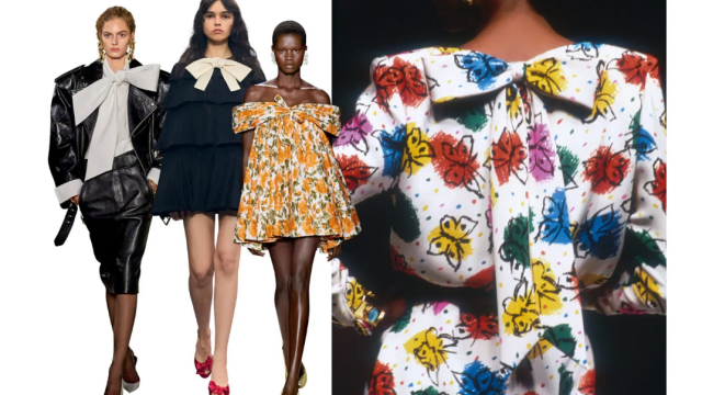 The Bow Effect: Οι φιόγκοι πρωταγωνιστούν στις εμφανίσεις της φετινής άνοιξης
