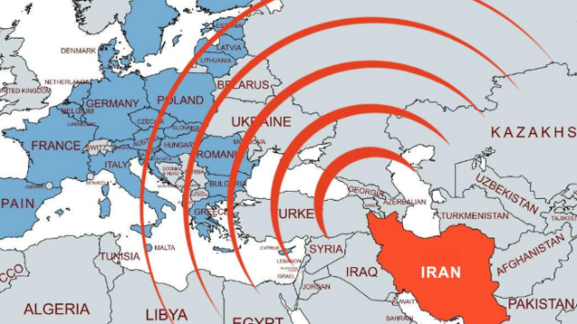 Χάρτη με την εμβέλεια ιρανικών βαλλιστικών πυραύλων έως την Ευρώπη ανάρτησε η πρεσβεία του Ισραήλ στην Ελλάδα
