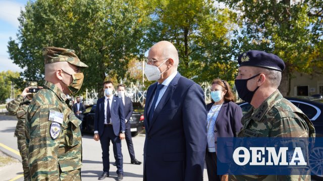Στην Πρίστινα ο Δένδιας – Συναντήθηκε με στελέχη της Ελληνικής Δύναμης Κοσσυφοπεδίου
