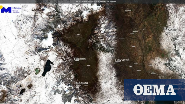 Καιρός – Κακοκαιρία Λέανδρος: Η χιονόπτωση σε Λήμνο – Κεντρική Μακεδονία, Λάρισα