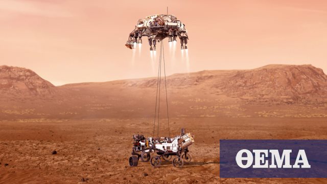 NASA: Προσεδαφίστηκε το Perseverance στον Άρη