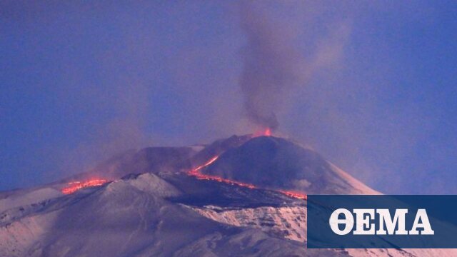 Το ηφαίστειο της Αίτνας «ψήλωσε» κατά 30 μέτρα μέσα σε ένα εξάμηνο