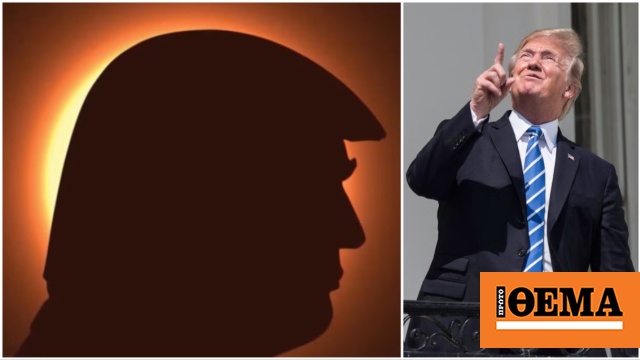 Trump's post about a solar eclipse goes viral — plunging the US into darkness