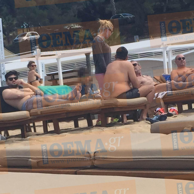 Δείτε Κωστόπουλο και Ελεονώρα στην παραλία