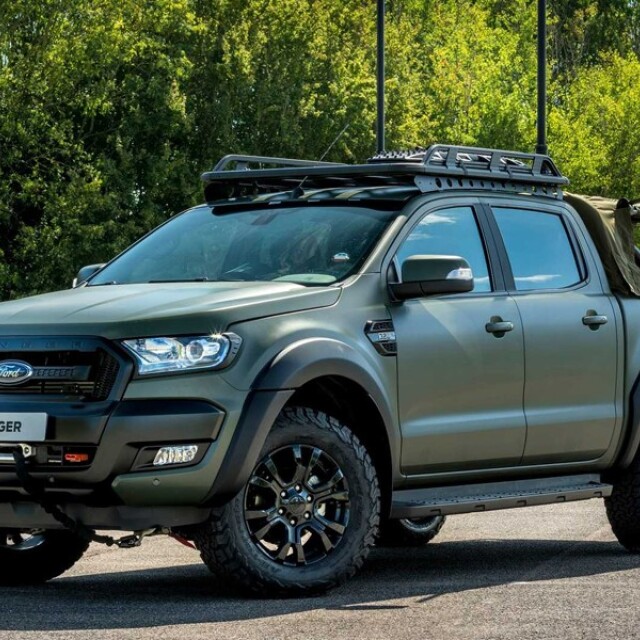 To Ford Ranger και σε στρατιωτικό όχημα