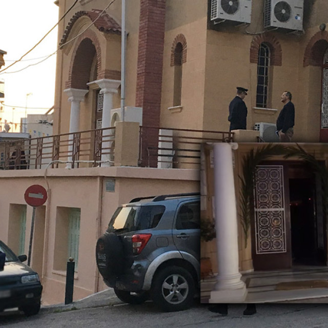 Κορωνοϊός - Κουκάκι: Ακόμα και μέσα στο ναό έψαξε η αστυνομία τον ιερέα - Δείτε βίντεο