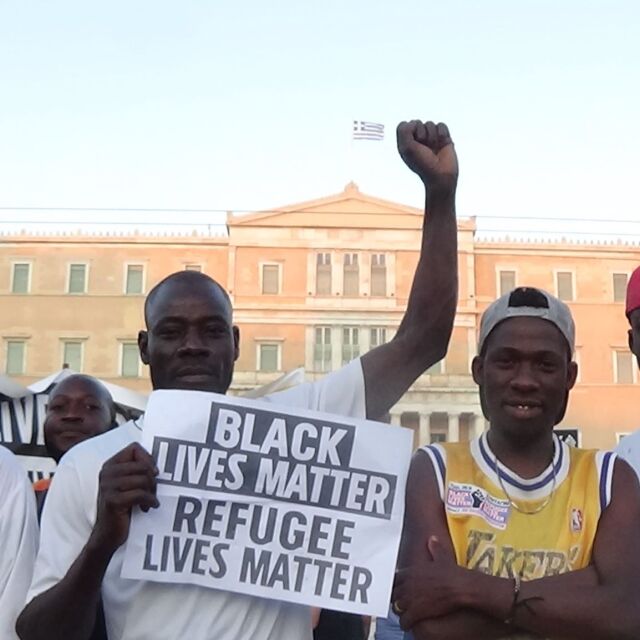 Συλλαλητήριο μεταναστών με τη στήριξη ΣΥΡΙΖΑ για ανοιχτά σύνορα