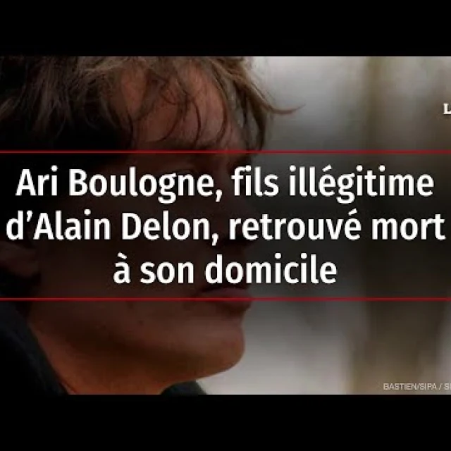 Ari Boulogne, fils illégitime d’Alain Delon, retrouvé mort à son domicile