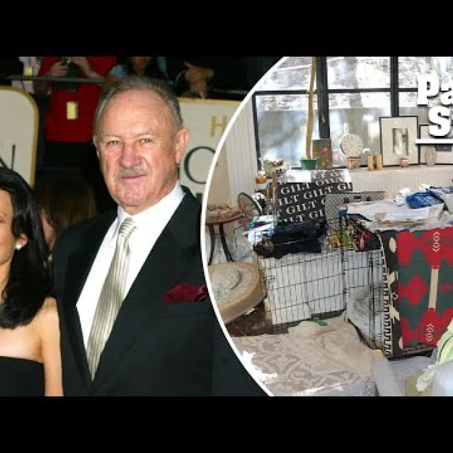 Police release video from inside Gene Hackman and Betsy Arakawa's rat-infested home