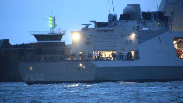 Δείτε φωτογραφίες από τις δοκιμές της δεύτερης ελληνικής φρεγάτας Belharra «Νέαρχος»