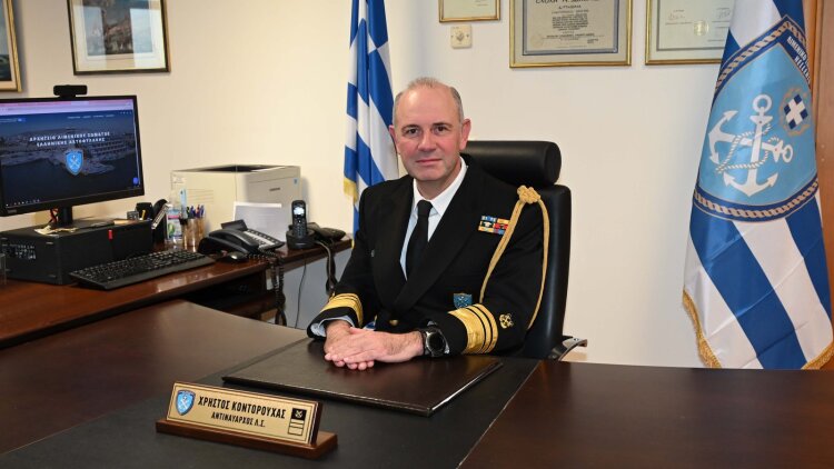 Νέος αρχηγός του Λιμενικού ο Αντιναύαρχος Χρήστος Κοντορουχάς, το βιογραφικό του
