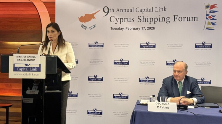 Χατζημανώλη: Άλμα 23% στη χωρητικότητα του κυπριακού νηολογίου