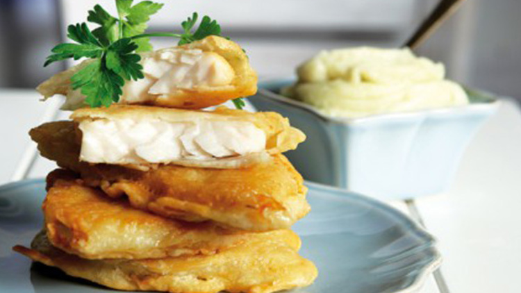 Παραδοσιακός μπακαλιάρος σκορδαλιά