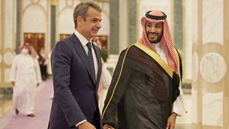 Επικοινωνία Μητσοτάκη με τον Πρίγκιπα Διάδοχο της Σαουδικής Αραβίας
