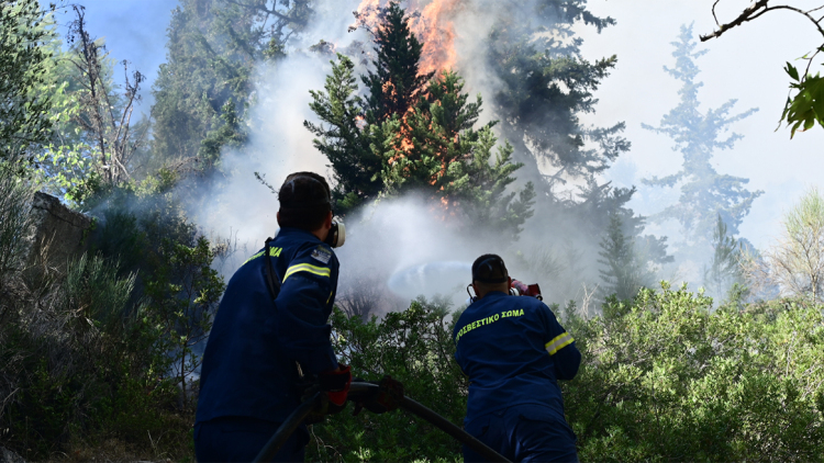 Σε ισχύ από σήμερα ο Ημερήσιος Χάρτης Πρόβλεψης Κινδύνου Πυρκαγιάς για την φετινή αντιπυρική περίοδο