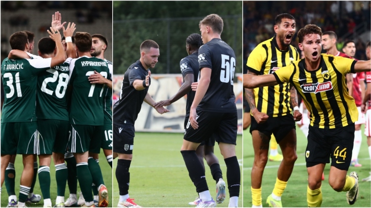 Ευρωπαϊκές κληρώσεις: Παναθηναϊκός, ΠΑΟΚ και ΑΕΚ μαθαίνουν σήμερα αντιπάλους για τα πλέι οφ του Europa και του Conference League