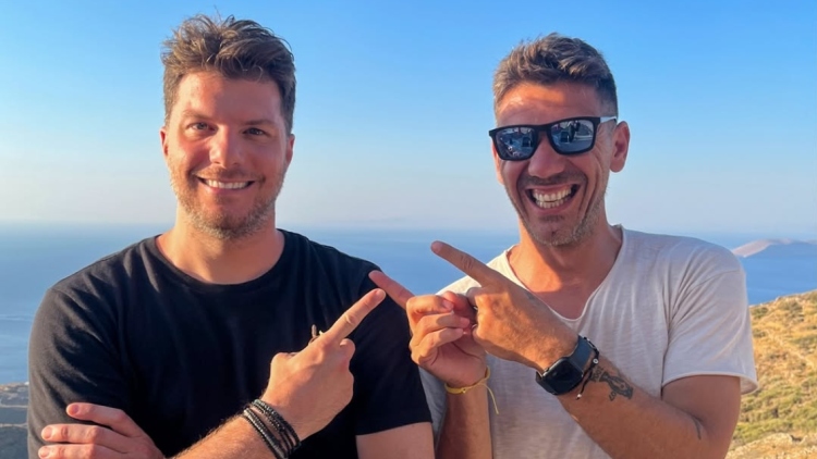  Λούκας Γιώρκας για Κώστα Κατσουράνη: Είναι υπέροχο να περνάς χρόνο με φίλους