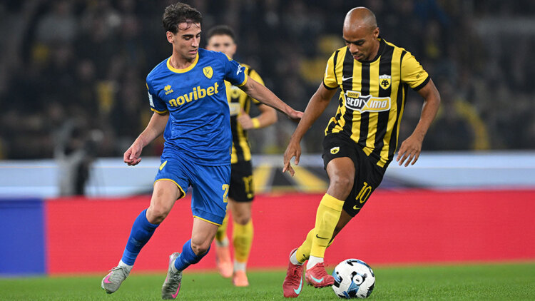 AEK - Παναιτωλικός 1-0: Λύτρωση από Πινέδα στις καθυστερήσεις