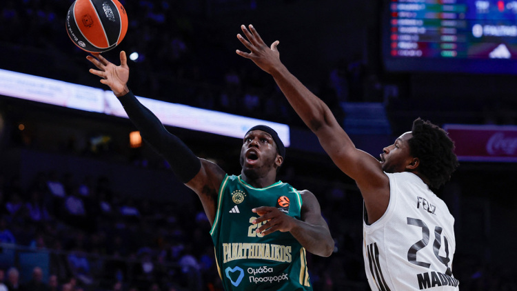 Ρεάλ Μαδρίτης - Παναθηναϊκός 59-73 (Δ' περίοδος): Πράσινη υπεροχή στη Μαδρίτη, Live ο αγώνας
