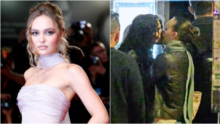 Η Λίλι Ρόουζ Ντεπ δεν κρύβει τον έρωτά της - Το φιλί με τη σύντροφό της στους δρόμους του Λονδίνου