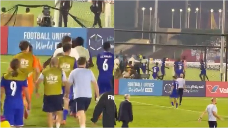 Χαμός στο Μουντιάλ Κ17: Επεισόδια με ξύλο μεταξύ παικτών και... συγγενών  στο Γαλλία-Κολομβία - Βίντεο
