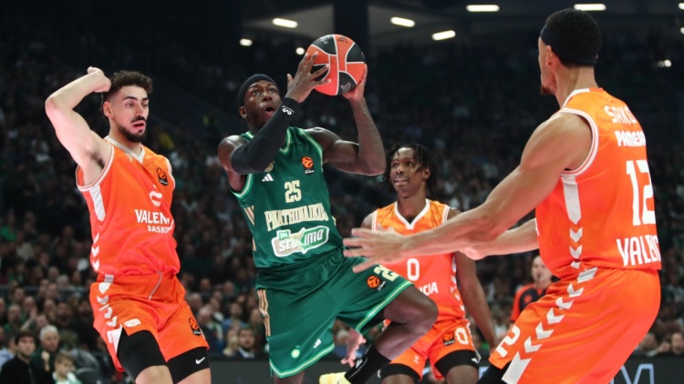 Euroleague: Η Βαλένθια έριξε τον Παναθηναϊκό από την κορυφή, διπλό 8άδας η Μπαρτσελόνα, νίκες για Μπασκόνια και Βίρτους 

