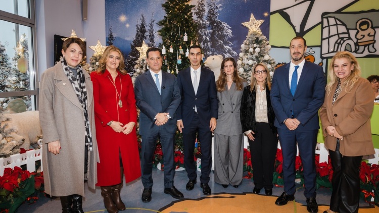 Η επίσκεψη του Άδωνι Γεωργιάδη στο Ογκολογικό Νοσοκομείο Παίδων «Μαριάννα Β. Βαρδινογιάννη-ΕΛΠΙΔΑ»