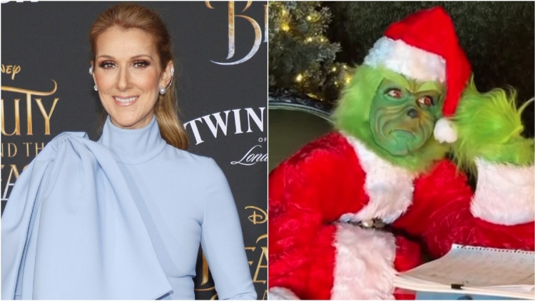 Η Σελίν Ντιόν μεταμομοφώθηκε σε Γκριντς και τραγούδησε το All by Myself