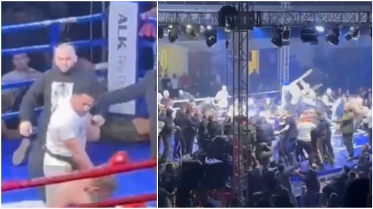 Εισβολή και ξύλο στο ρινγκ: Επίθεση στον Kickboxer Γιάννη Τσουκαλά μετά το νοκ άουτ στη Σερβία, δείτε βίντεο